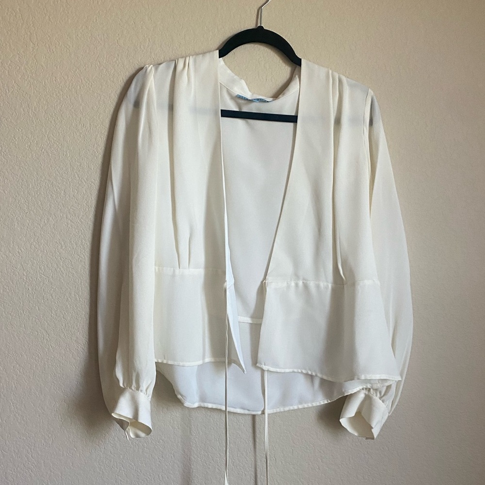 ANTONIO MELANI Cream Blouse